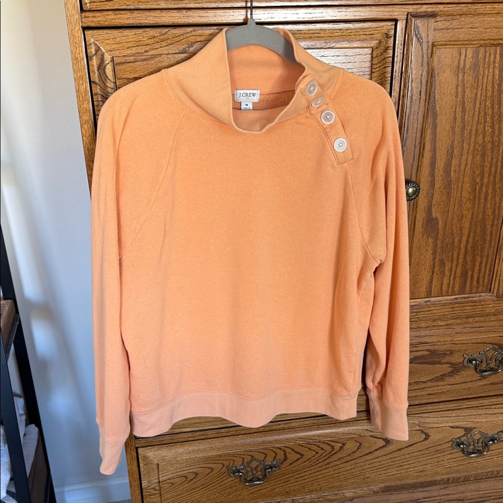 J. Crew Factory Women's Orange Sweatshirt